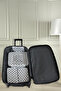 6-Piece Suitcase Organizer Set, Travel Bag Organizer Set, White Floral - 3