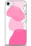 iPhone 8 Case Hd Printed Case - Pink White Black