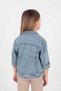 Kids Girls Teddy Bear Cotton Jean Jacket Casual Fashionable 22176023 - 5