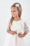 Kids Girls' Buckle Belted Lace Tulle Evening Dress Ak2206 - 2