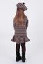 Kids Girl's Trendy Dress with Hat and Flounces Ak2200 - 3