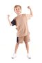 Boy's Wuffle Capri Suit - Sleeve Garnished, Cotton, Ak2526 - 3