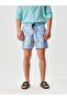 Short Swim Shorts - Floral Pattern - 2