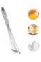Metal Beater 8Pcs Metal Ball Tip Chrome Handle Beater, Metal Cake Egg Beater - 7