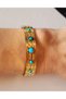 Family Compatible Steel Cuff Bracelet - Peaceful Blessings Number Sequential - 2
