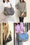 3212 Demeter Women's Mustard Yellow Shoulder Hand Casual Tote 100% Cotton Canvas Crossbody Bag with Pocket - 6
