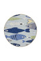 Fish Pattern Woven Base and Decorative Carpet Miravip623 - 4