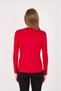 O-Neck Long Sleeve Viscose Stretch Fabric Suitable for Hijab Black White Blue Red Pink Skin Color Badi Body - 4