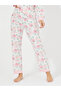 Floral Print Button Placket Shirt & Pyjama Set - 5