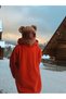 Adult Size Light Brown Puffy Snow Mask, Trend Beanie Balaklava Mask