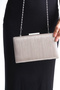 Women's 4 cm Evening Shoes and Bag Gold - 7