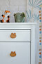 Frog Patterned (1 Pc) Baby Kids Room Wooden Furniture Cabinet Drawer Handle - 4