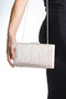 Women's 4 cm Evening Shoes and Bag Gold - 3