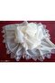 Hand Made Needle Embroidered Prayer Cover Dowry Mevlüt Head Scarf Crepe Fabric - 2