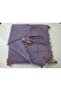 Handmade Cherry Embroidered, Beaded Writing, Cheesecloth, Scarf, Yemeni, Mevlüt Cover with 4 Embroidered Sides