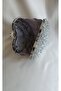 Women's Silver Heart Ring Evening Dress Bag with Handle - 6