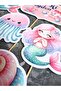 7-Piece Mermaid Happy Birthday Large Cake Topper Cake Decorations Cupcake Cake Birthday Decoration - 5