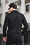 Tuc 2010 Slim Fit Cross Zippered Men's Suede Coat - 5