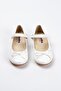 Isola Girls' Soft-Soled White Patent Leather Ballet Flats Ab2012-01 - 3