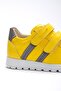 Elba Kids Yellow Leather Sneakers Reflective W400-08 - 3