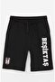 LCW Kids Elastic Waist Beşiktaş Printed Boys' Shorts