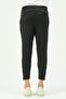 Men's Zippered Leg and Back Pocket Sweatpants 854 Black - 6
