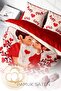 Double Duvet Cover Set Dense Weave Cotton Satin 3D Special Design Valentine's Day - 4