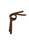 Stapleable Double Bag Strap Length 80 cm - Width 2 cm (Brown)