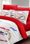 Double (with Elastic Sheet) Valentine's Day Duvet Cover Set 100% Cotton Satin Love in All Languages - 4