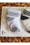 Set of 3 Combination Newborn Cotton Baby Booties Socks Baby Gift - 4