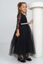 Guipure Patterned Girl's Long Evening Wedding Dress - 6