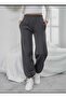 Anthracite 3 Thread Winter Sweatpants - Cotton and Elastic Jogger Leg - 5