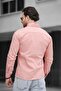 Yx 16176 Double Pocket Covered Snap Fastener Lycra Men's Jeans Shirt - 4