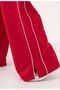 Flexible Soft Textured Wide Leg Zippered Tracksuit Set - Girl - 3