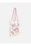 Lcw Accessories Ecru Rabbit Printed Girls' Beach Bag