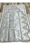 French Guipure Embroidered Velvet Dowry Bridal Set Prayer Rug - 6