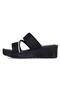426-7 Zilan Black Women's 7cm Heeled Slippers - 2