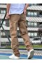 CARGO POCKET COMFORT FIT MEN'S BAGGY TROUSERS - 4