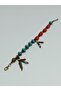Feather Symbol Alpaca Beaded Ethnic Design Authentic Bohemian Bracelet Length 19 Cm No:11 - 2