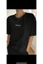 Black Classic Printed Oversize T-shirt - 2