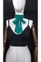 Luda Multi-Function Chiffon Foulard Scarf Neck Tie 150*3 Emerald - 3