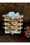 Star Wooden Case with Salt Lamp Motif - 2