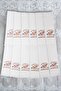 12 Pieces Fringed Wedding Towels Patterned Convoy Towels Economic Model - 2