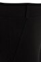 Women's Classic Medium High Waist Super Luxury Black Trousers Leggings -4876 - 5