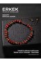 Certified Indian Agate Hematite Natural Stone Braided Design Bracelet 6 mm