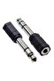 2 Pieces 3.5 Mm to 6.3 Mm Jack Converter Headphone Converter for Piano - 2