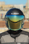 CLASSY MAT SİYAH KASK - 5
