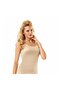 Women's White 6-Pack 100% Cotton Rope Strappy Undershirt 0135 - 2