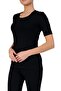 Women's Thermal Round Neck Short Sleeve Underwear Top -1904 - 5