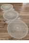 غطاء عداء قصير مطرز بنمط الشمس Anglez Cord (بريق فضي) (114 × 36)